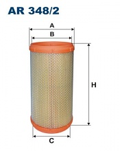 Vzduchový filtr Filtron AR348/2