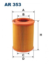 Vzduchový filtr Filtron AR353