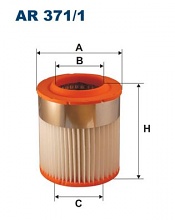 Vzduchový filtr Filtron AR371/1
