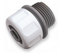 WHITE LINE adapter s vnějším závitem na hadici 1/2", závit 3/4"