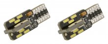 Žárovka 24 LED 12V T10 NEW-CAN-BUS bílá 2ks