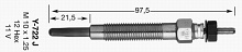 Žhavící svíčka NGK Y-722JS