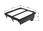 Vzduchový filtr Bosch F 026 400 223