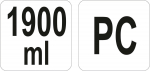 Lopatka PC 1900ml