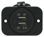 Zásuvka 2x USB 2,1A