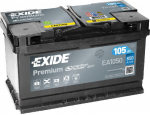 Exide Premium Carbon Boost 12V 105Ah 850A EA1050