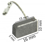 Náhradní uhlíky k elektrickému nářadí 5x10 mm MAR-POL