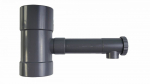 Okapový sběrač dešťové vody s ventilem 80mm IBCLZ1-080