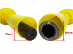 Kloubová hřídel délka 75-100cm 1ks MAR-POL