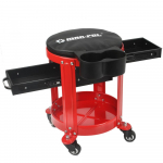 Montážní pojízdné sedátko se zásuvkou a přihrádkou MAR-POL