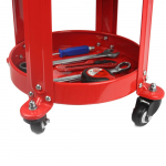 Montážní pojízdné sedátko se zásuvkou a přihrádkou MAR-POL