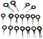 Speciální klíče pro vypichování konektorů, sada 18ks MAR-POL