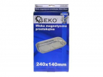 Magnetická miska obdélníková 240x140mm GEKO