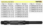 Výstružník stavitelný 17,00-19,00mm HSS GEKO