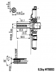 Motor 7HP/20mm k čerpadlu nebo centrále MAR-POL