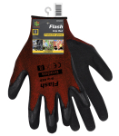 Ochranné rukavice 11", latexové FLASH GRIP RED