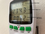 Měřič spotřeby el. energie - wattmetr MAR-POL