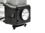 Dvoupístový kompresor do auta 10bar, 12V s LED svítilnou a příslušenstvím GEKO