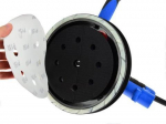 Bruska na sádrokarton 800W, 190mm s LED osvětlením a vakem GEKO
