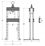 Hydraulický dílenský lis 6t MAR-POL