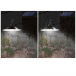 Solární LED lampa/lustr s dálkovým ovládáním BASS