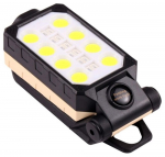 Svítilna nabíjecí pracovní COB LED, 2,2Ah, magnet, USB KAXL