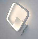 LED svítidlo nástěnné 14W, bílé, 20x23cm
