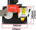 Bruska - ostřička pilových kotoučů 80-700mm 250W MAR-POL