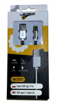 Nabíjecí kabel USB-A, USB-C, 1m