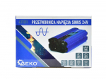 Měnič napětí 24/230V 300W/600W GEKO
