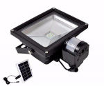 LED reflektor 20W s pohybovým senzorem a solárním panelem BASS