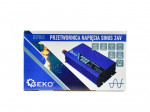 Měnič napětí 24/230V 500W/1000W GEKO