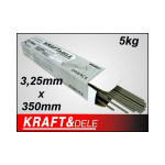 Elektrody rutilové 3,2mm 350mm 5kg KD1154 KRAFT&DELE