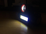 Čelovka (nabíjecí) LED, 100lm+180lm, 1200mAh