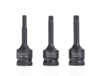 Hlavice rázové zástrčné 1/2" TORX T20-T70, sada 9ks GEKO