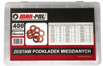 Měděná podložka, sada 400ks MAR-POL
