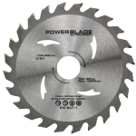 Kotouč pilový s SK plátky (vidiový), 125x24Tx22,2mm POWER BLADE