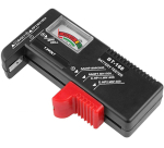 Tester baterií AAA, AA, 9V