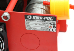 Elektrický lanový naviják, 300/600 kg, 30 m, 230 V - MAR-POL
