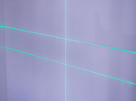 Křížový laser 360°, samonivelační, 4D, zelený, 2x Li-ion, pouzdro, příslušenství - GEKO