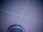 Křížový laser 360°, samonivelační, 4D, zelený, 2x Li-ion, pouzdro, příslušenství - GEKO