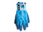 Voděodolné, zimní pracovní rukavice, bavlna - latex, velikost 9 - GEKO