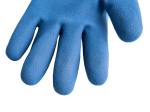 Voděodolné, zimní pracovní rukavice, bavlna - latex, velikost 9 - GEKO
