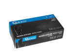 Nitrilové rukavice Solid Grip, pevné, odolné chemikáliím, 50 ks, černé, velikost S - GEKO