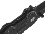 Nůž taktický zavírací BLACK SURVIVAL SERIES, 200/85 mm - GEKO