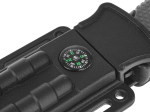 Nůž taktický BLACK SURVIVAL SERIES, 275/135 mm s pouzdrem - GEKO