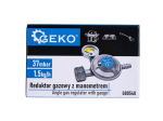 Regulátor tlaku plynu 37 mbar, 1,5 kg/h s manometrem - GEKO