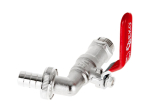 Ventil zahradní, vstup 1/2", výstup 3/4" + hadičník 1/2" - GEKO