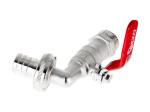 Ventil zahradní, vstup 3/4", výstup 3/4" + hadičník 3/4" - GEKO