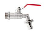 Ventil zahradní, vstup 3/4", výstup 3/4" + hadičník 3/4" - GEKO